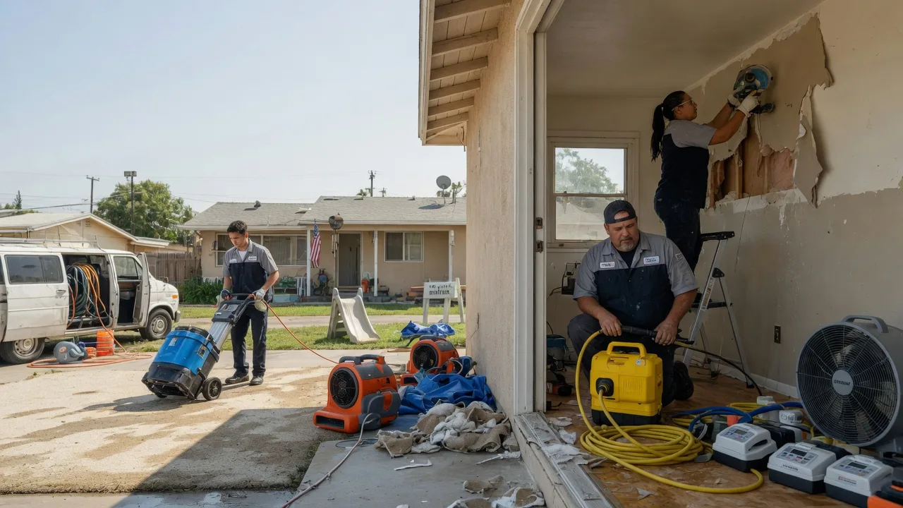 Water Damage Restoration in San Andreas, CA near me